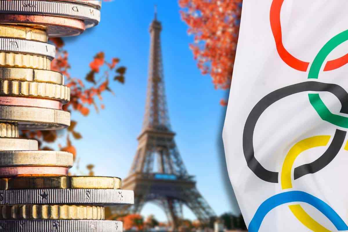 Olimpiadi Parigi monete celebrative