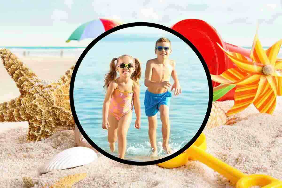 Bimbi in spiaggia: l'errore che fanno molti genitori