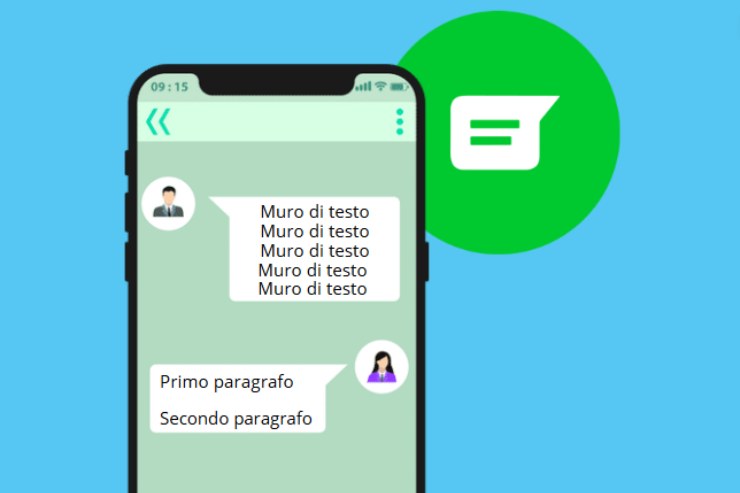 come andare a capo su whatsapp